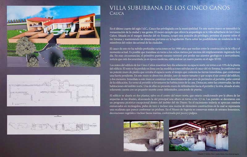 visita virtual de la exposición IMÁGENES DE LA ANTIGUEDAD - Retorno a la arquitectura romana en Segovia- 